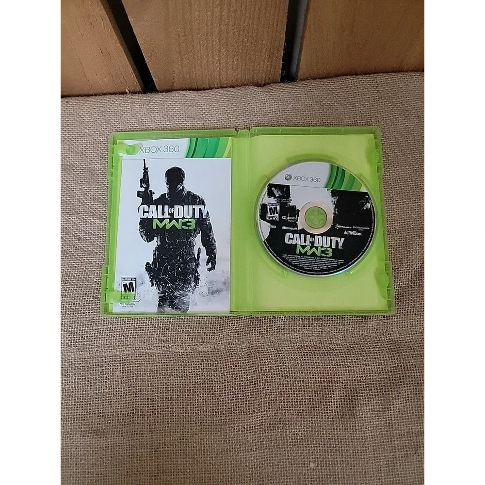 Call of Duty Modern Warfare 3 MW3 - XBOX 360  video game / VGUC, CIB
